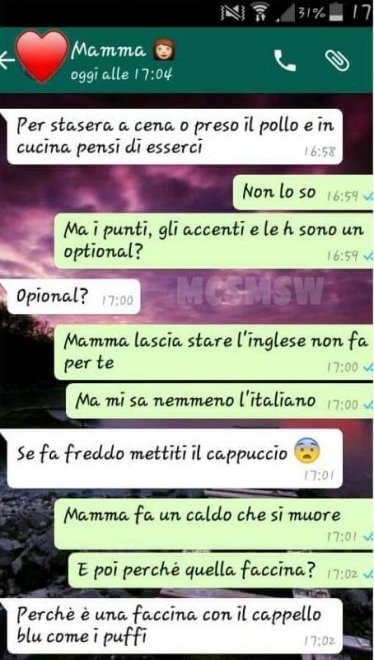 Che disastro i messaggi delle mamme su WhatsApp