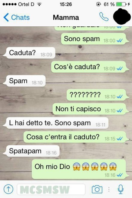 Che disastro i messaggi delle mamme su WhatsApp