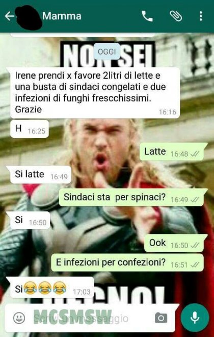 Che disastro i messaggi delle mamme su WhatsApp
