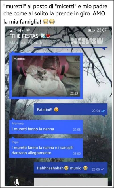 Che disastro i messaggi delle mamme su WhatsApp