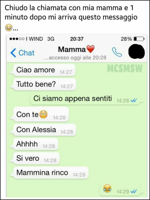 Che disastro i messaggi delle mamme su WhatsApp