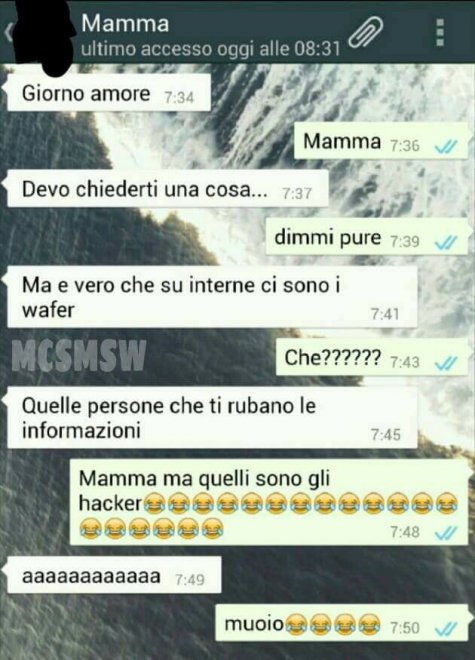 Che disastro i messaggi delle mamme su WhatsApp