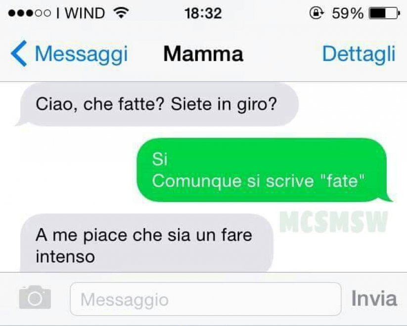 Che disastro i messaggi delle mamme su WhatsApp