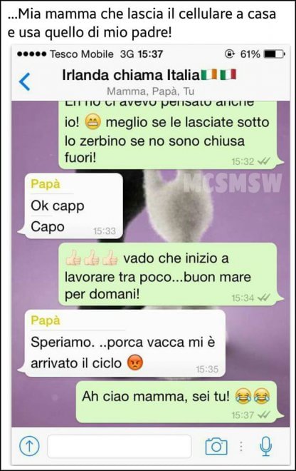 Che disastro i messaggi delle mamme su WhatsApp