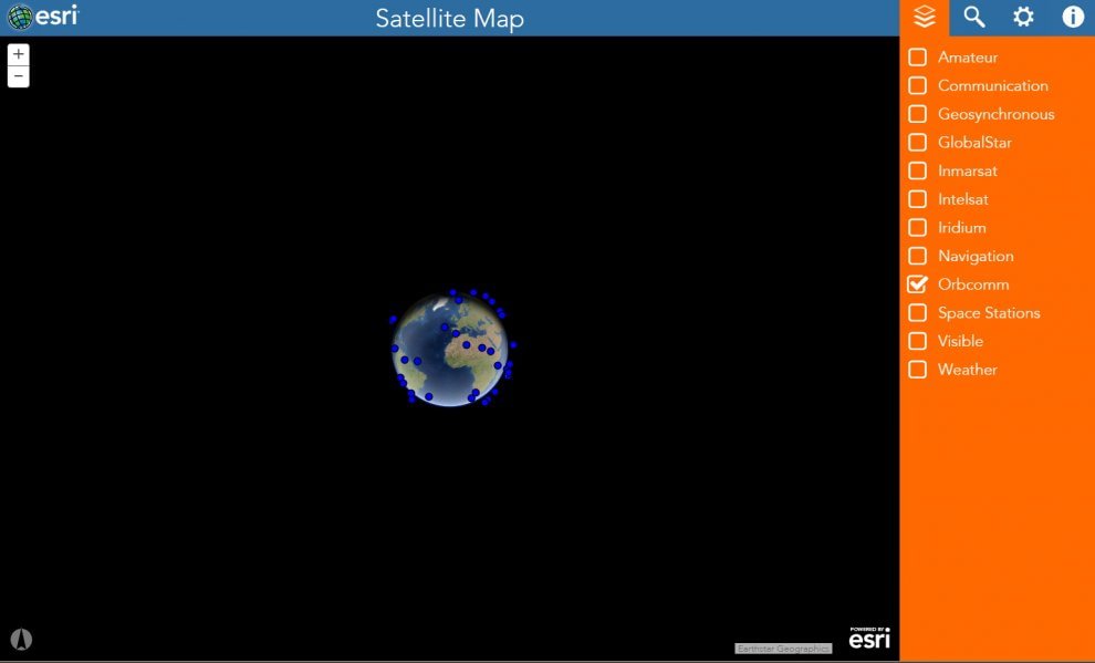 Un Satellite Artificiale Ruota Intorno Alla Terra Su Un'orbita Circolare