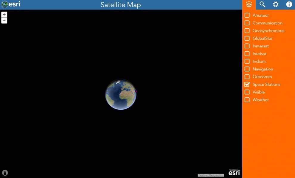 Un Satellite Artificiale Ruota Intorno Alla Terra Su Un'orbita Circolare