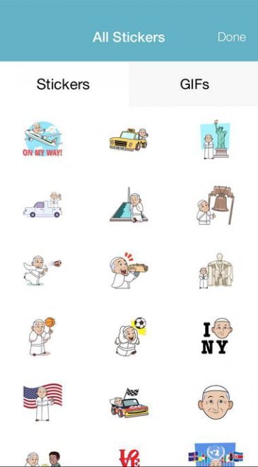 Popemoji, le emoticon dedicate a papa Francesco