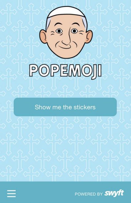 Popemoji, le emoticon dedicate a papa Francesco