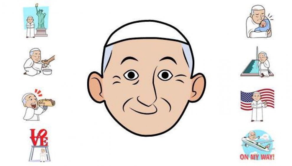 Popemoji, le emoticon dedicate a papa Francesco