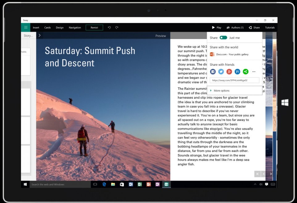 Microsoft Office 2016, il lavoro diventa condivisione