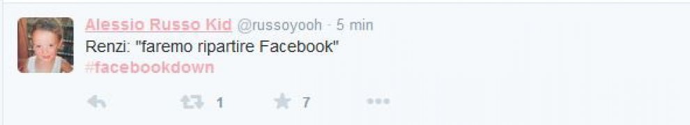 Facebook bloccato, l'ironia degli utenti su Twitter