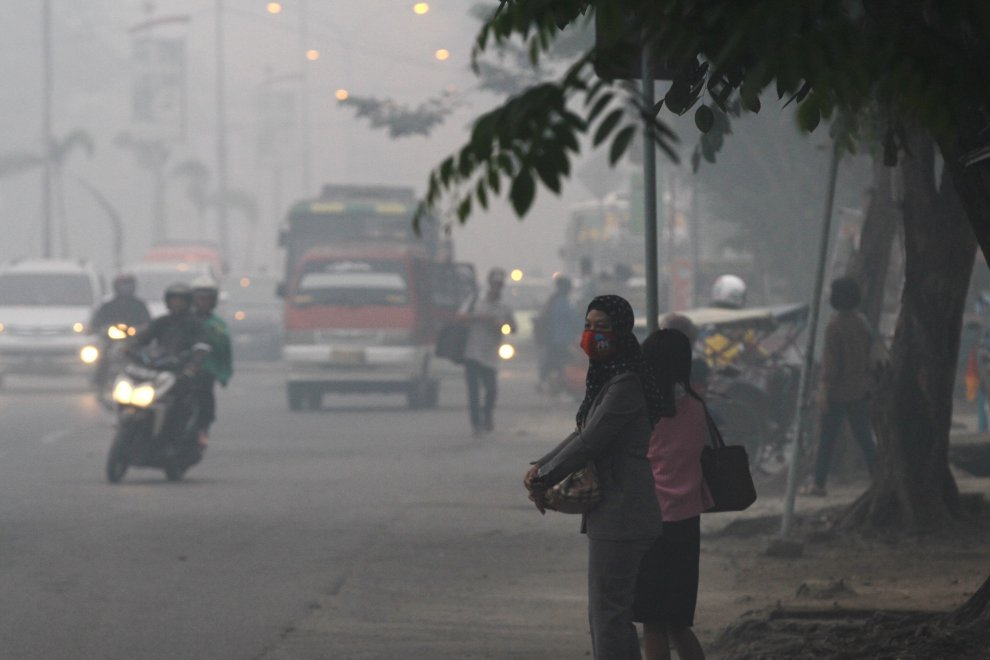 Non è nebbia ma smog: Singapore città invisibile