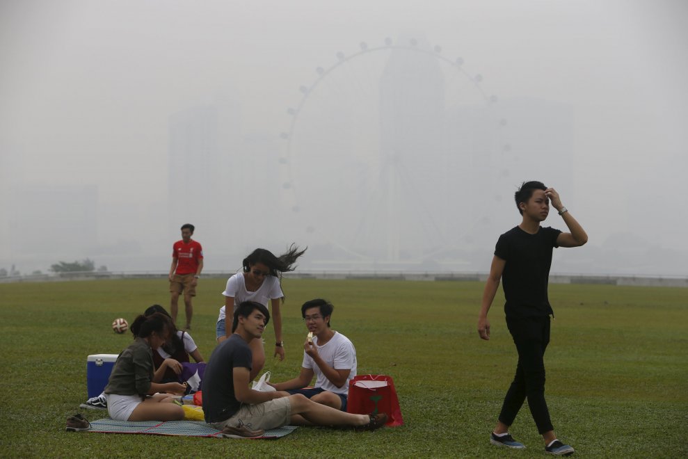 Non è nebbia ma smog: Singapore città invisibile