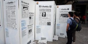 "Prima pagina" e "Galassia Repubblica", in mostra le pagine che hanno fatto storia