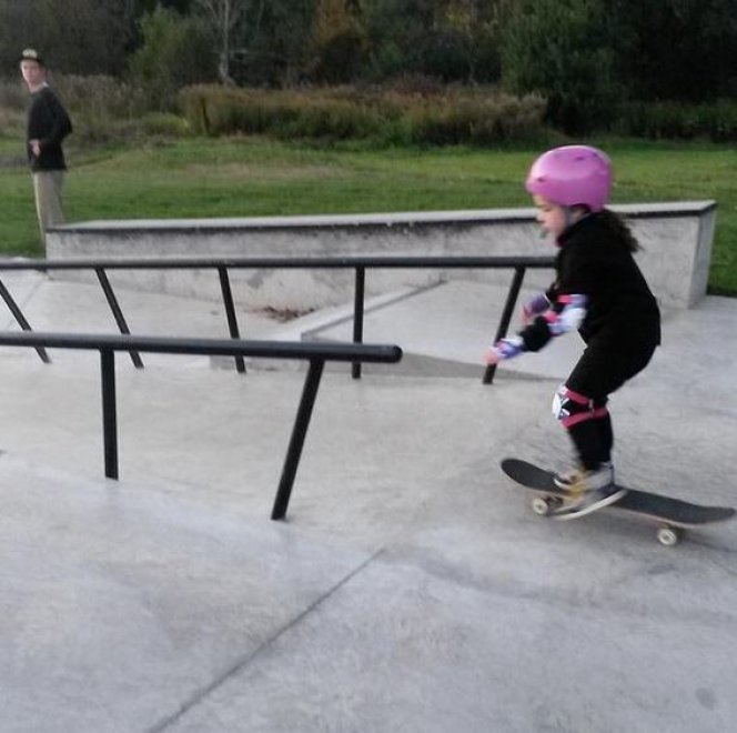 "Ringrazio lo skater gentile che ha insegnato a mia figlia che non esistono sport solo per maschi"
