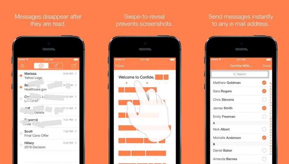 Paura di essere letti da occhi indiscreti? Ecco tutte le app e le chat 
