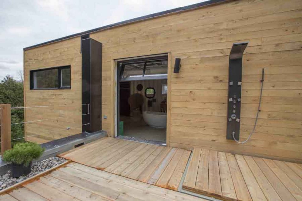 Quebec, ecodesign e riciclo: il container diventa casa