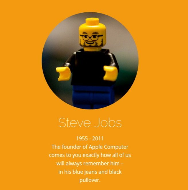 Zuckerberg, Jobs & Co. diventano personaggi Lego
