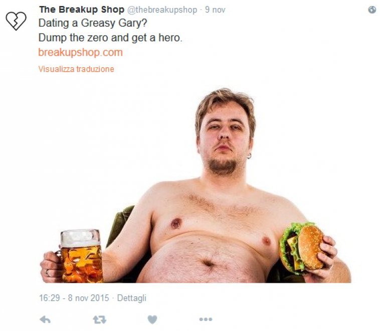 The Breakup Shop, il sito che lascia il tuo partner al posto tuo