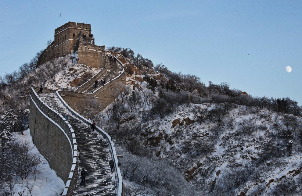 Cina sotto zero, scenari da fiaba