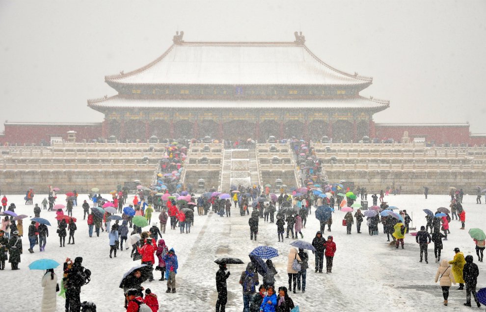 Cina sotto zero, scenari da fiaba
