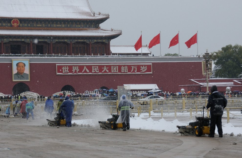 Cina sotto zero, scenari da fiaba
