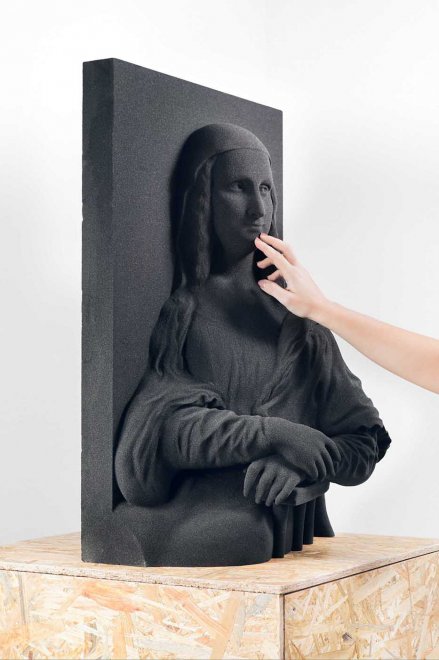 La Gioconda in 3D, il capolavoro per i non vedenti