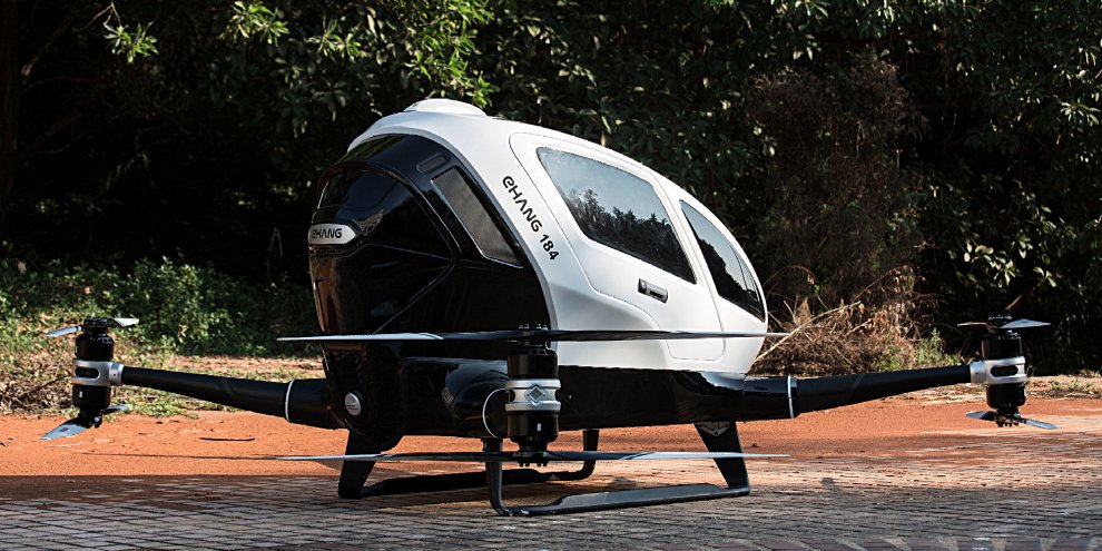 In viaggio senza pilota: arriva il primo drone che trasporta passeggeri