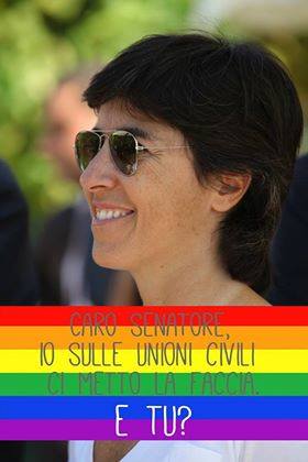 Unioni civili, #iocimettolafaccia e Sgarbi fa la Gioconda