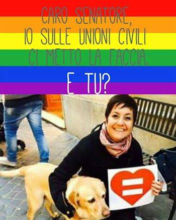 Unioni civili, #iocimettolafaccia e Sgarbi fa la Gioconda