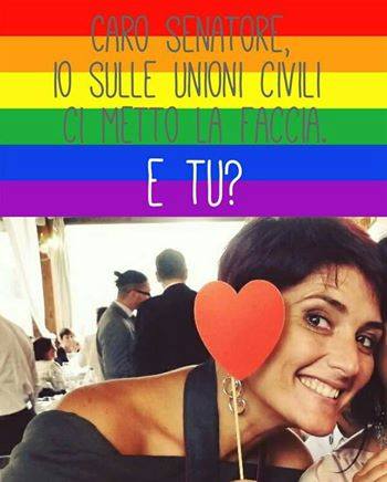 Unioni civili, #iocimettolafaccia e Sgarbi fa la Gioconda