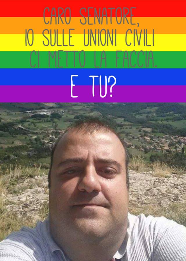 Unioni civili, #iocimettolafaccia e Sgarbi fa la Gioconda