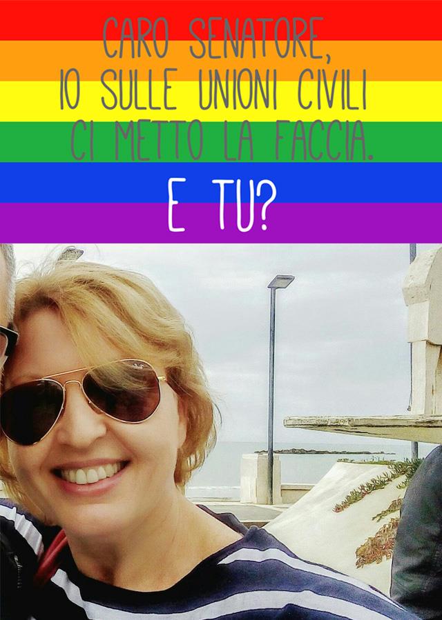 Unioni civili, #iocimettolafaccia e Sgarbi fa la Gioconda