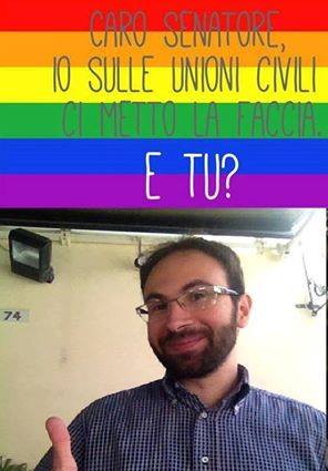 Unioni civili, #iocimettolafaccia e Sgarbi fa la Gioconda