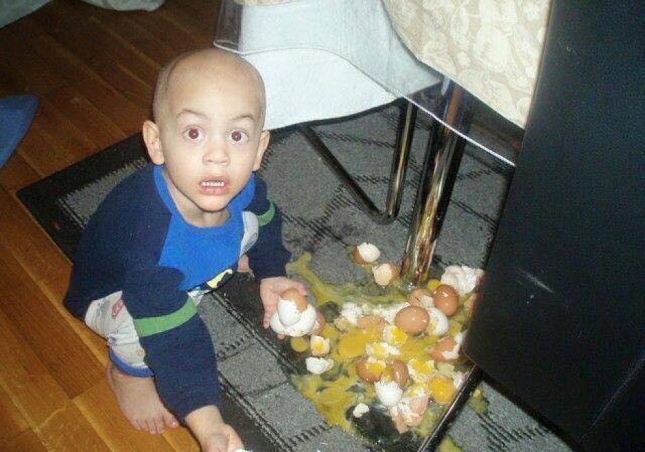 Quando la casa è un disastro: baby vandali in azione 
