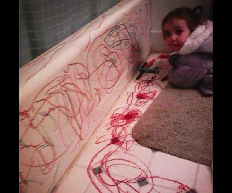 Quando la casa è un disastro: baby vandali in azione 