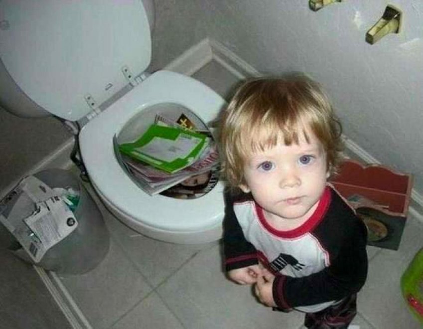 Quando la casa è un disastro: baby vandali in azione 