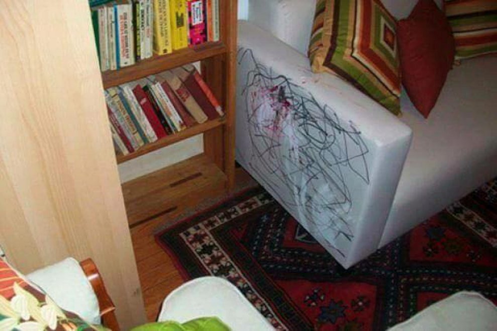 Quando la casa è un disastro: baby vandali in azione 