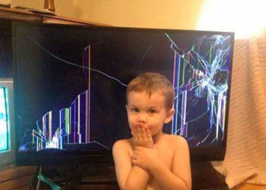 Quando la casa è un disastro: baby vandali in azione 
