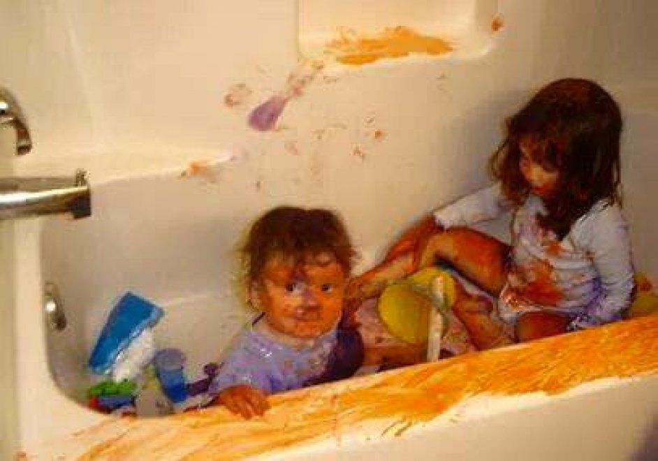 Quando la casa è un disastro: baby vandali in azione 