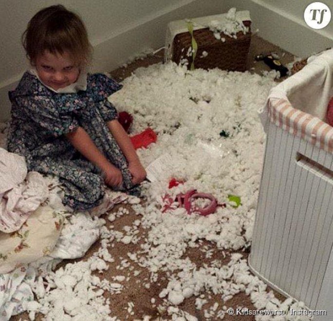 Quando la casa è un disastro: baby vandali in azione 
