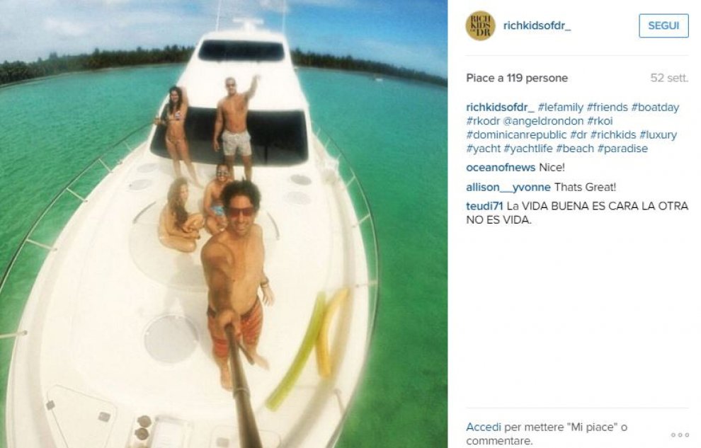Ai Rich Kids dei Caraibi piace l'elicottero: perfino per andare in spiaggia
