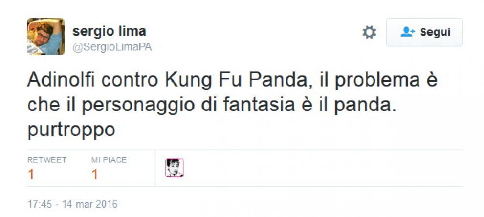 Adinolfi contro Kung Fu Panda: "Fa il lavaggio del cervello ai bambini"