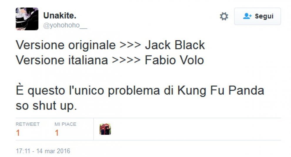 Adinolfi contro Kung Fu Panda: "Fa il lavaggio del cervello ai bambini"