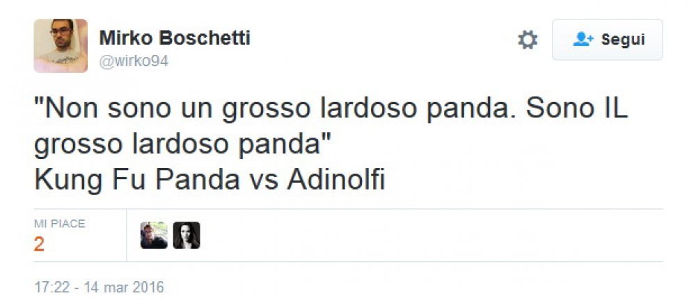 Adinolfi contro Kung Fu Panda: "Fa il lavaggio del cervello ai bambini"
