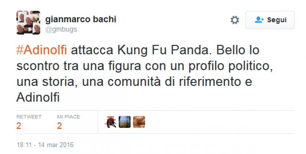 Adinolfi contro Kung Fu Panda: "Fa il lavaggio del cervello ai bambini"