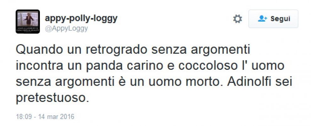 Adinolfi contro Kung Fu Panda: "Fa il lavaggio del cervello ai bambini"