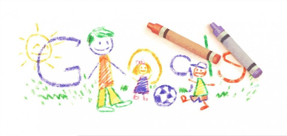 Festa del papà, gli auguri di Google con un doodle