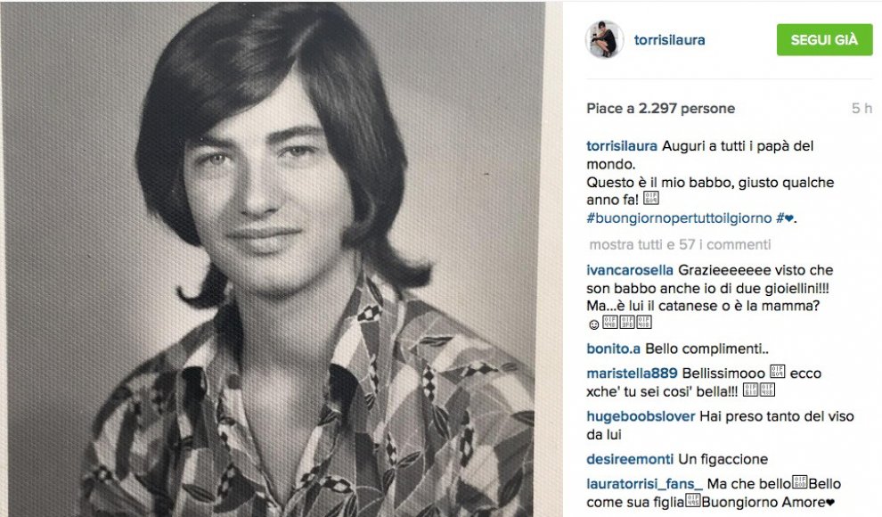 La Festa del papà è social: gli auguri dei vip 