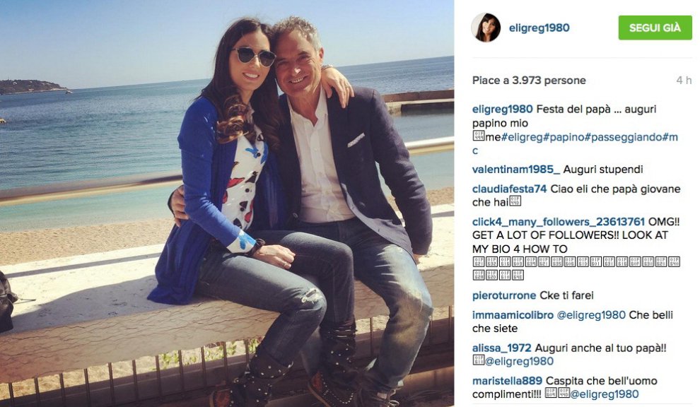 La Festa del papà è social: gli auguri dei vip 